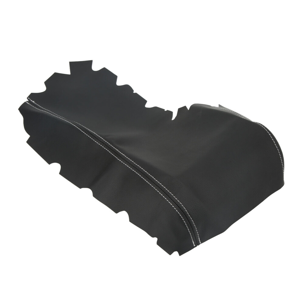 Pu Leather Console Armrest Cover For Is250 2014-2017 & Is350 2014-2017 Black 8411373013115