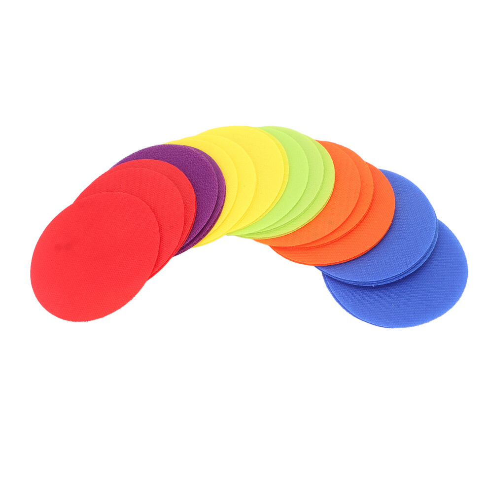 30pcs Multicolor Carpet Spot Markers for Classroom, Activity & Sport