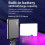 PocketLEDVideoLight 2000mAh 107x67x17mm 3000-9900K 10