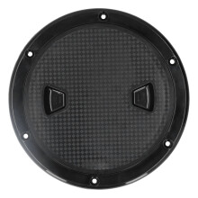 Circular Inspection Hatch Deck Plate, Detachable Cover Marine Access Hatch with Non Slip Surface for Boats Water Tight Performance in Outdoor