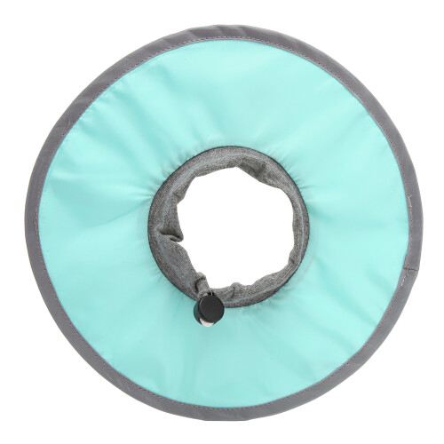 Adjustable Waterproof Cat Recovery Collar Protects Post Surgery Fruit Green M 2