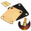 1set Gold Neck Plate with 4 Screws & 6 Pieces Guitar String Tuning Key Pegs/Machine  Knobs(for Left and Right) 4