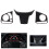 3Pcs Steering Wheel Button  Panel Cover for   2016 - 2019 & 1x Passenger Airbag Light Trims 5