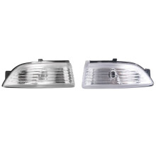 2Pcs Wing Mirror Door Indicator Lens Turn Signal Light Cover for (Without Bulbs ) - Front Right & Front Left