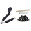 1 Set 6 String Acoustic Guitar Bone Bridge Saddle and Nut & 1Pcs 3 in 1 Guitar String Winder String Cutter Pin Puller 1