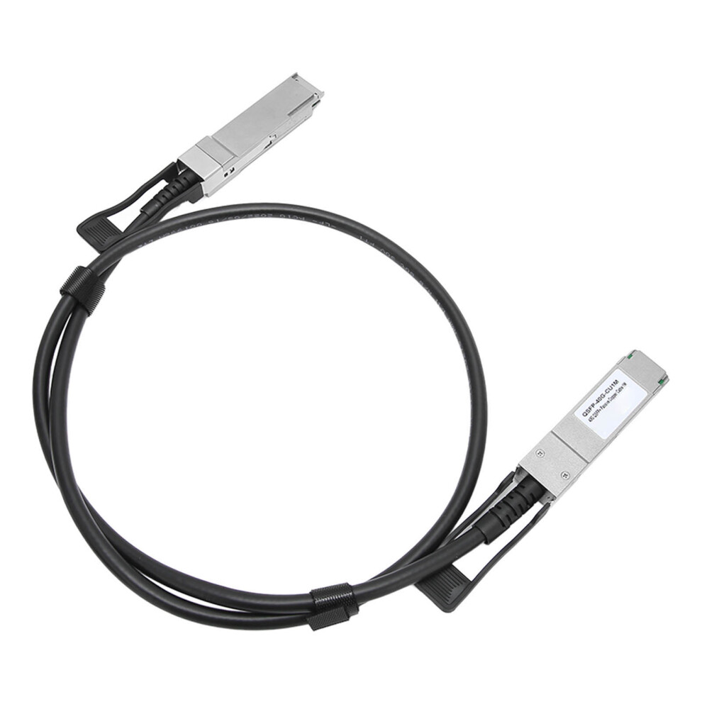 Durable 40G Qsfp+ To Qsfp+ Dac Copper 1M Cable For Enterprise Data Networks 6911374855568