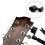 1 Set 6 String Acoustic Guitar Bone Bridge Saddle and Nut & 1Pcs 3 in 1 Guitar String Winder String Cutter Pin Puller 9