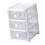 Multi-Layer Transparent Desktop Storage Box, 3 Layers, Plastic Organizer 7