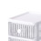 Multi-Layer Transparent Desktop Storage Box, 3 Layers, Plastic Organizer 6