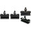 3 Pcs 250-101 250-102 Turning and Facing Holder Quick Change Tool Post and Tool Holder 1