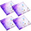 8 Pack  Silicone Coaster Molds Silicone Resin Mold, Clear Epoxy Molds Hexagon & Square 9