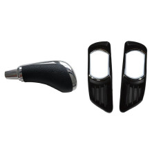 1x AT Car Shift Gear Knob for Land Avensis & 1Pair Bumper Fog Light Covers for Camry XV40