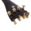 2set 4/4 Ebony Violin Parts Tailpiece Pegs Chinrest Maple Bridge Set 5
