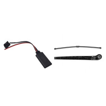 1Pcs Car Receiver Module Aux-In Audio Music Adapter & 1Pcs Windshield Wiper Arm & Wiper Blade