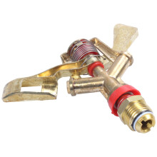 1/2Inch Dual Connector Zinc Alloy 360 Degree Rotate Rocker Arm Water Sprinkler & Garden Sprinklers Rotating Spray Nozzle