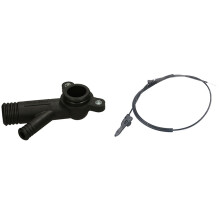 11531739208 Coolant Flange / Pipe Fits for  316 E36 1.9 98 to 00 & Bonnet Hood Release Cable Rod for  3 Series E36