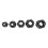 1 Pcs 90X78Mm Square Binding Post Type Speaker Box & 24 Pcs Adjustable 3.5 - 13Mm Cable Gland Joints 7