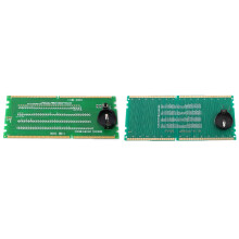 1 Pcs DDR2 and DDR3 2 in 1 Illuminated Tester with Light & 1 Pcs DDR4 Test Card LED Motherboard Repair Analyzer Tester