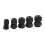 1 Pcs 90X78Mm Square Binding Post Type Speaker Box & 24 Pcs Adjustable 3.5 - 13Mm Cable Gland Joints 6