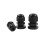 1 Pcs 90X78Mm Square Binding Post Type Speaker Box & 24 Pcs Adjustable 3.5 - 13Mm Cable Gland Joints 9