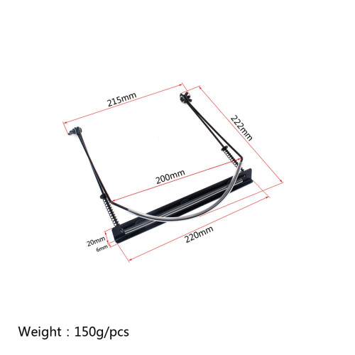 1 Pcs Professional Harmonica Neck Holder Adjustable & 2 Pcs Guitar Strap Lock Pegs Pins Shape End Button 2