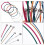 1 Pcs Quick Change Folk Acoustic Electric Guitar Trigger Capo Key Clamp & 2 Sets Guitar Strings Replacement Steel String 6
