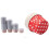 200 Pcs Cupcake Wrapper Paper Cake Case Baking Cups Liner Muffin- Dot & Red Wave Point 1