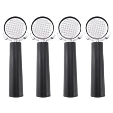 4X 51mm Stainless Steel Bottomless Coffee Portafilter for Professional Coffee Maker Accessory