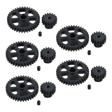 5X Upgrade Part Metal Reduction Gear + Motor Gear Spare Parts for A949 A959 A969 A979 K929