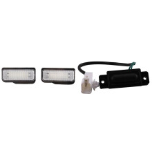 2x LED License Plate Light for - W203 5D/W211/W219/R171 & 1x Rear Trunk Boot for Swift / SX4