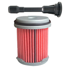 1pcs 25450-P4V-013 Auto Transmission Filter & 4Pcs Ignition Coil Boots Cap for Forjuke