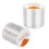 2 Pcs Clear Bead Cord Crystal Elastic Stretchy Bracelet String for Beading Thread-1.0Mm & 0.8Mm 2
