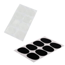 8Pcs 0.3Mm Mouthpiece Patches Pads Cushions & 8Pcs Alto/Tenor Saxophone Sax Mouthpiece Patches Pads