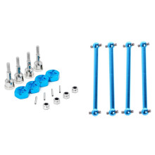 2 Set RC Car Upgrade Parts for : 1 Set Wheel Conversion Set Axle & 1 Set F/R Metal Dogbone A959-07
