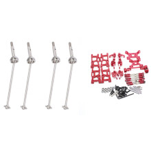 1 set Rc Car Upgrade Parts for 1: 14 144001 & 4Pcs Metal Drive Shaft Front Wheel Drive Shaft