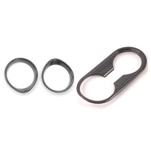 3 Pcs for K3 Cerato Vivro 2019 2020 Car Accessories: 2 Pcs Air Conditioning Vent Frame & 1 Pcs Cup Holder Cover