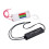 2 Pcs Neon Electronic Transformer Waterproof Neon Power Supply Rectifier, Black & White 1