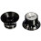 8 Pcs Guitar Knobs: 2 Volumes and 2 Tones Silver Top Hat Bell & 4 Pcs Control Speed Knobs 5