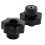 6 Pcs Machinery Latche Knurled Clamping Nuts Knob & 5 Pcs Black Star Grip Knobs 5