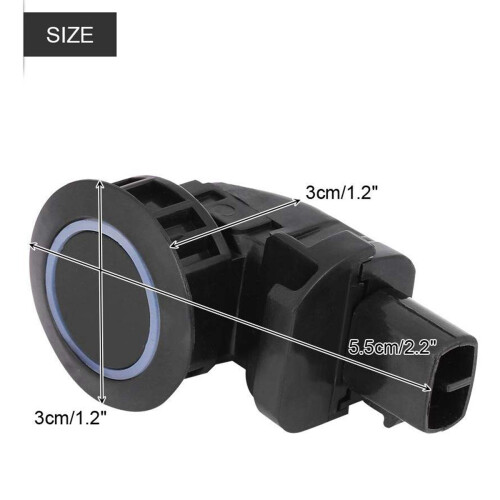 Parking Sensor 89341-33050 PDC Sensor Ultrasonic Reverse with 2 x Remote Car Key Fob Shell Case 2