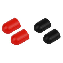 4Pcs Foot Support Cover Silicone Sleeve for Es2 Es4 Millet M365 / M365 Pro Electric Scooter,Red & Black