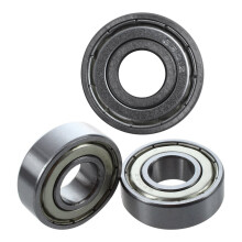 3 Pcs Dual Metal Shields Pair Deep Radial Bearing 6202Z 15 x 35 x 11mm & 6201Z 12 x 32 x 10 mm