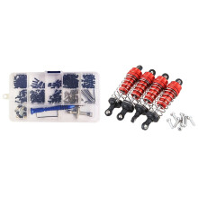 2 Set RC Car Parts for : 1 Set Metal Damper & 1 Set M2 M2.5 M3 Screw
