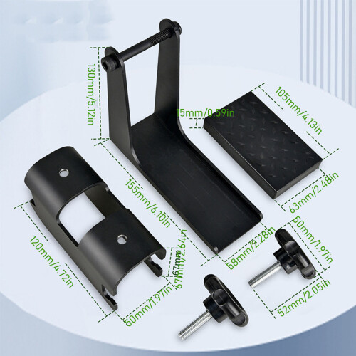 Spade and Fork Digging Assistor 45mm Clamp 1.77in 1