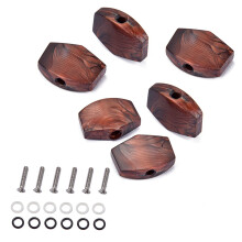 12 Pcs/Set Guitar Tuning Peg Buttons, Tuning Pegs Knobs Machine Heads Buttons for Guitar