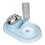 Bebedouro automático para cães e gatos, conjunto com duas tigelas de aço inoxidável e base antiderrapante, design com base elevada. 2