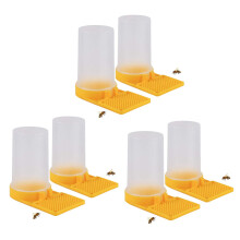 6 Pack Beehive Beekeeping Water Dispenser Honey Beehive Entrance Feeder Bee Drinking Beekeeping Equipment