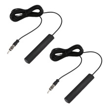 2X Universal Auto Stereo AM FM Radio Dipol Antenne für Fahrzeug Auto