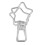 100Pcs Star Binder Clips 1.5cm Silver Strong Clamp for Papers & Documents 6