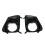 2X Car Front Fog Light Lamp Cover Grille for   2011-2013 5